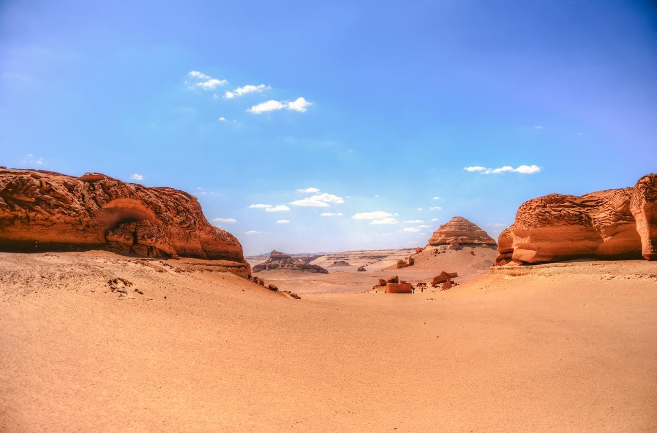 In the deserts