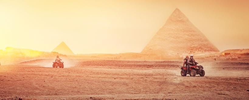 If you’re in Cairo, the area between the Giza Pyramids and Saqqara